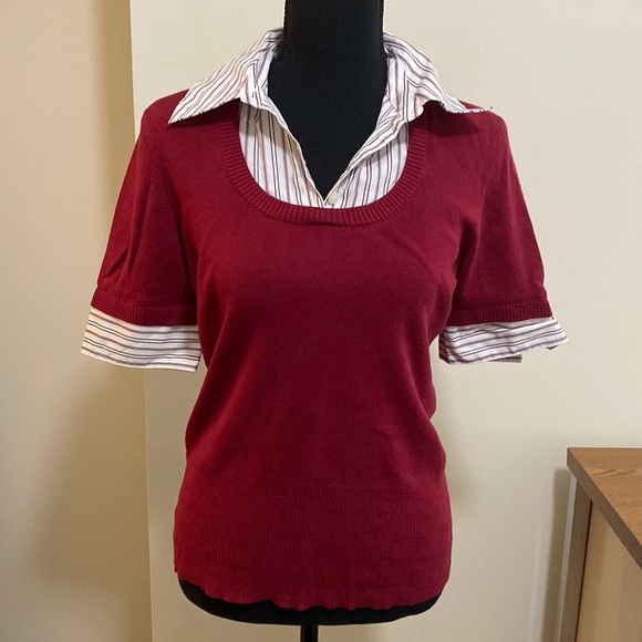 LOFT Tops - Loft collared sweater